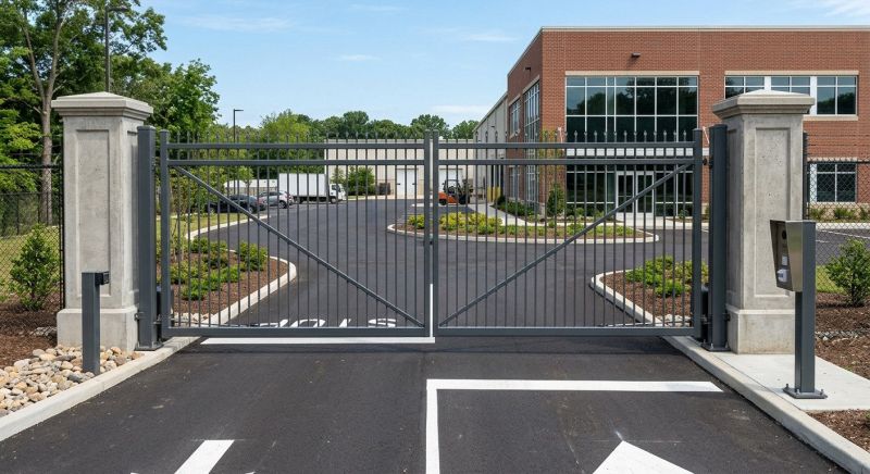 Commercial Gate Installation in Naperville, IL