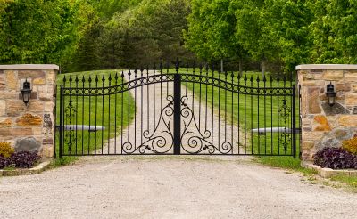 Elegant Entryway Gate