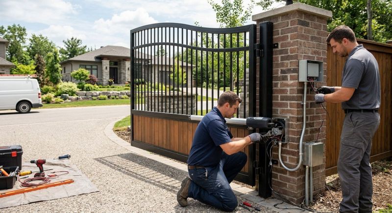 Gate System Installation in Plano, TX