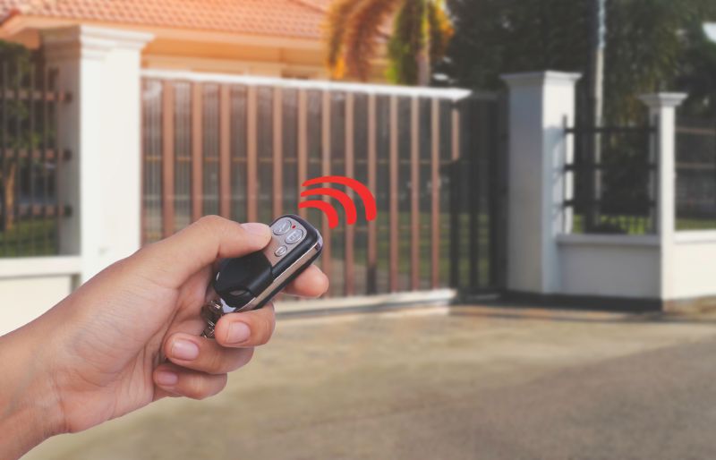 Remote Gate Installation in Roswell, GA